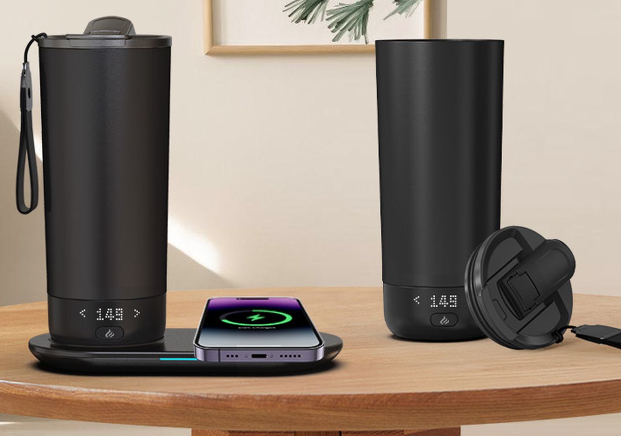 Temperature Control Heated Travel Mug