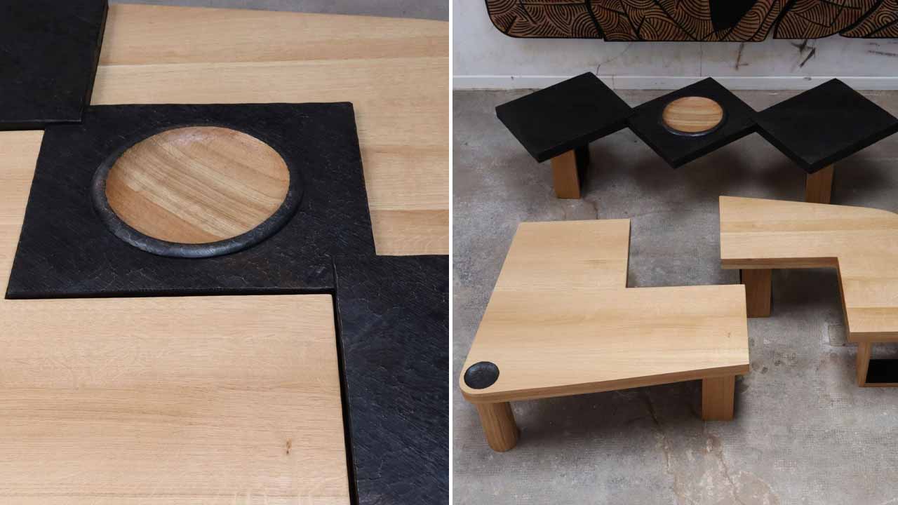 The-assemblable coffee table