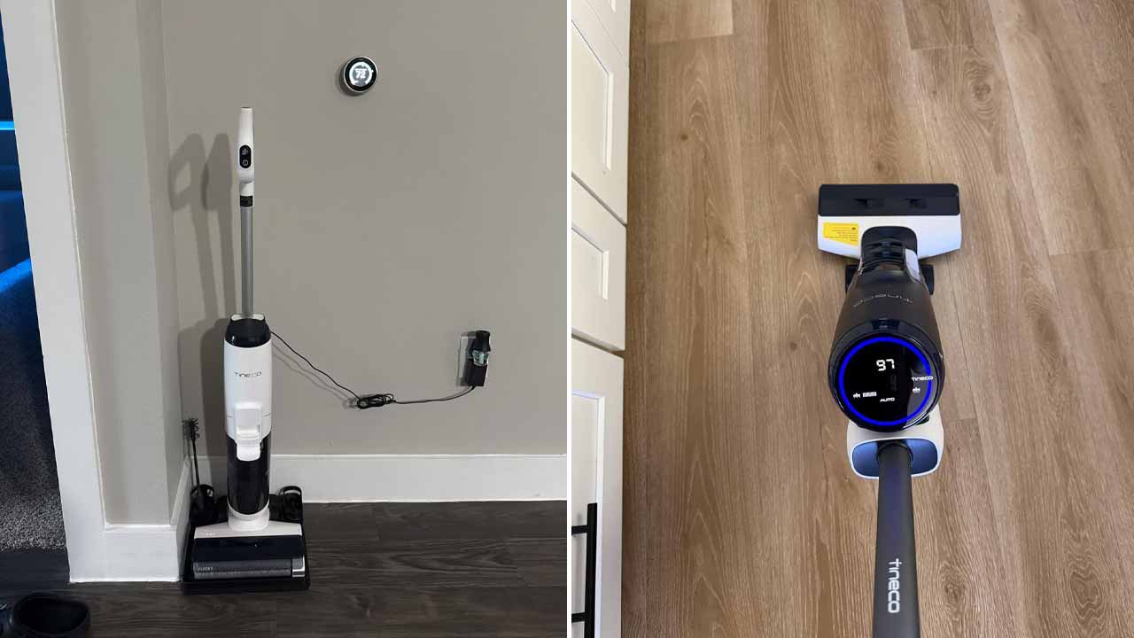 Tineco-Floor-ONE-S5 vacuum cleaner and mop lightweight