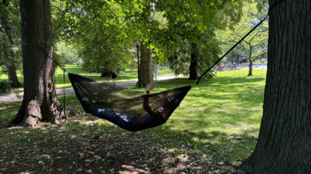 TravelBird’s New ZeroG Ultra-Light Hammock Tent Fits in Your Pocket TravelBird ZeroG Ultra-Light Hammock Tent Fits Into Your Pocket