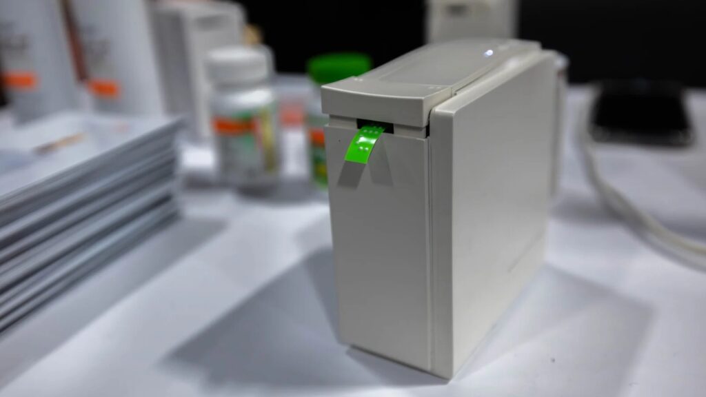 Nemonic Pro Braille Printer Labels Things to Make Life Easier Mangoslab’s Nemonic Dot Device