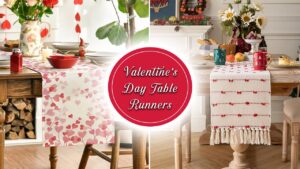 Best Valentine’s Day Table Runners You can Buy Right Now Valentine's Day Table Runners Featured Image