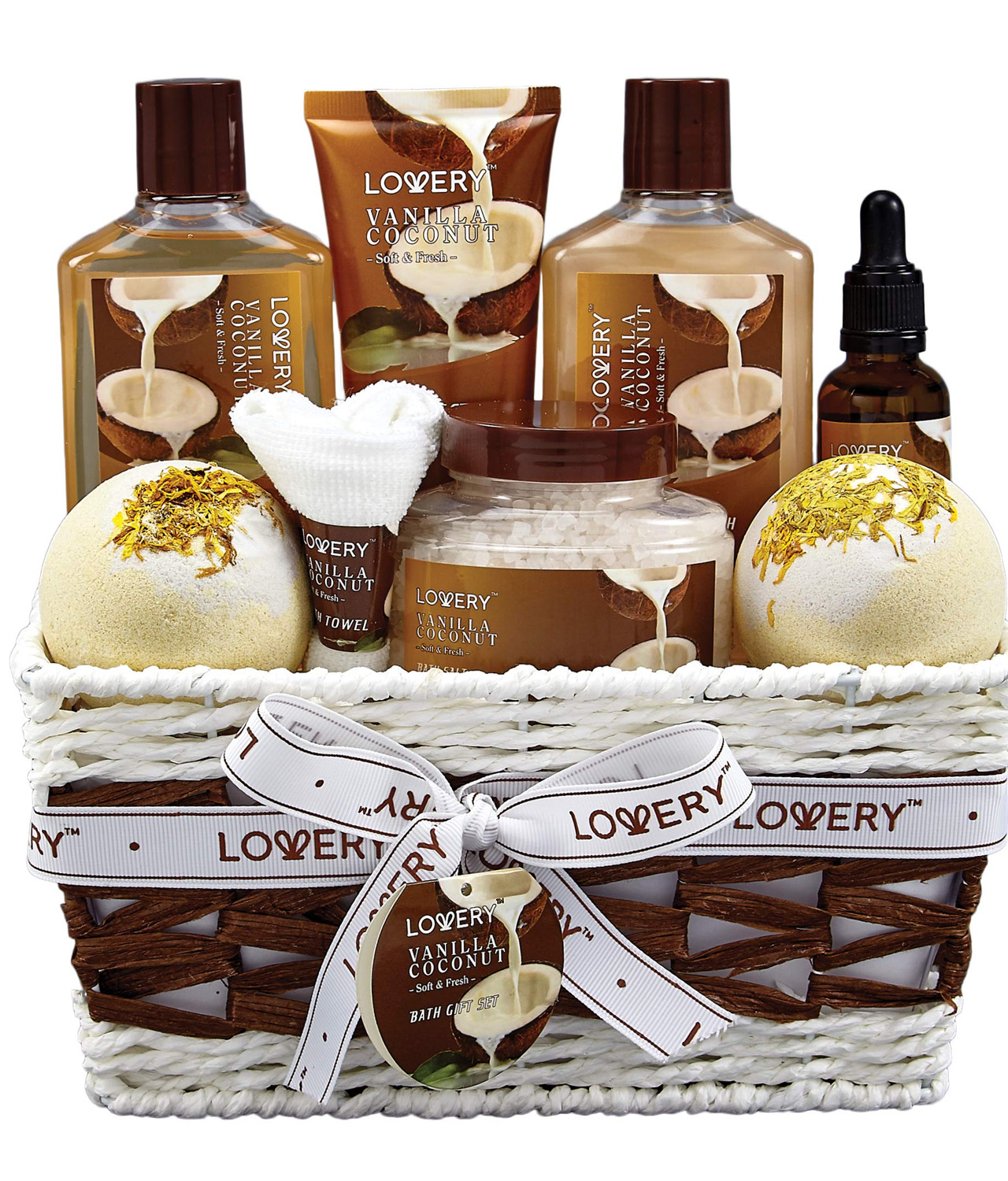 Vanilla Coconut Home spa Set