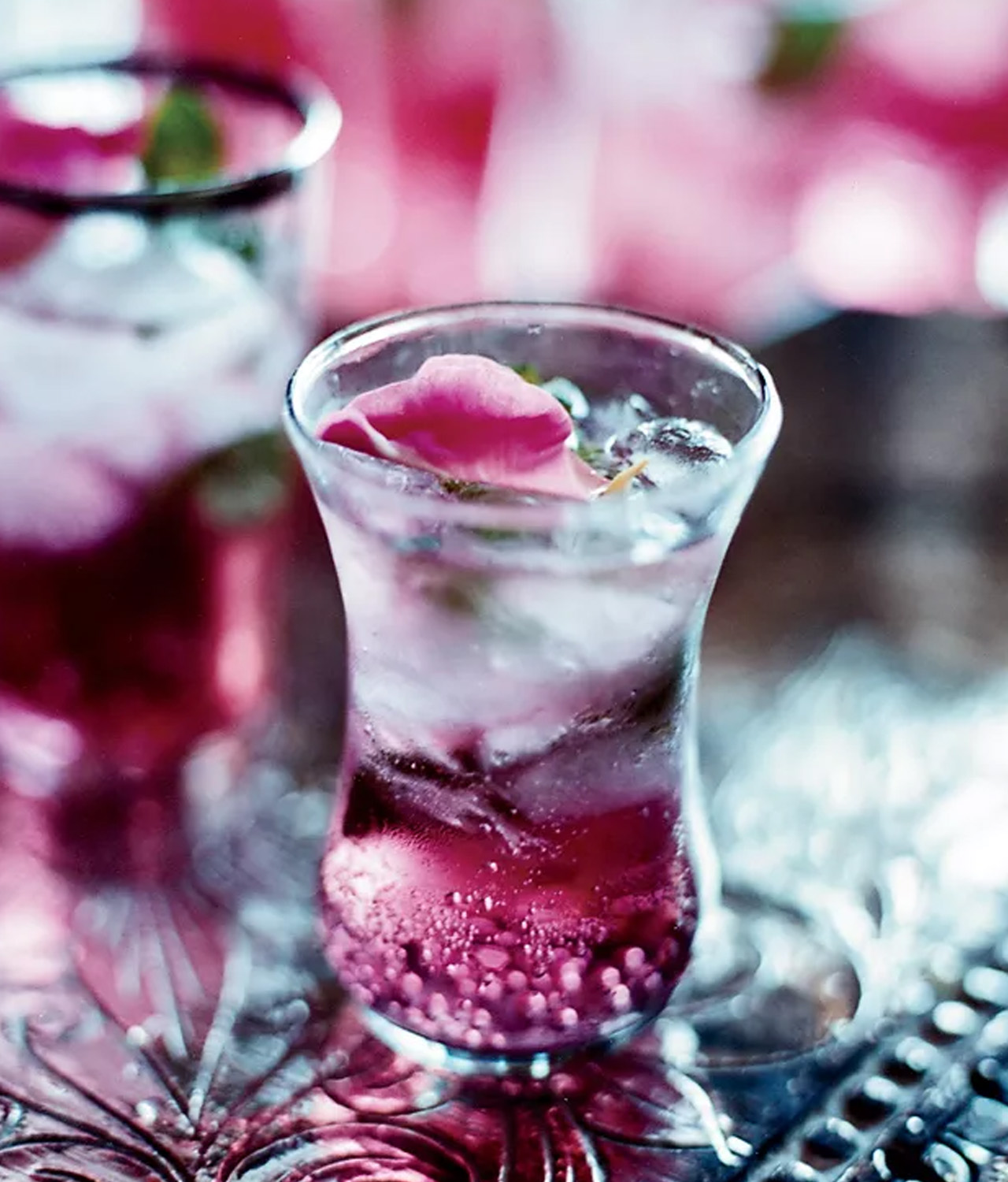 Vodka-Rose Punch