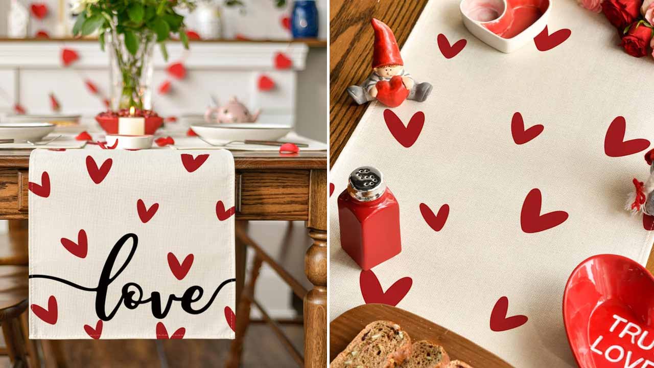 White-Love-Valentines-Table-Runner