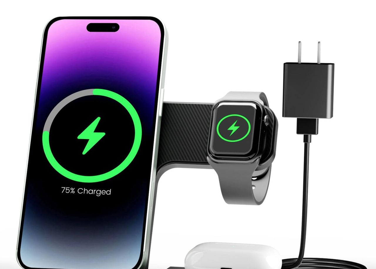 Wireless Charger iPhone Charging Station