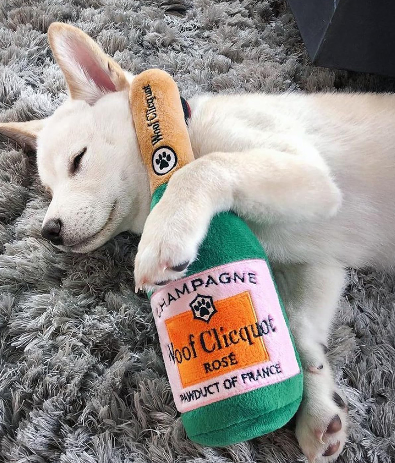 Woof Clicquot Rose Designer Toy