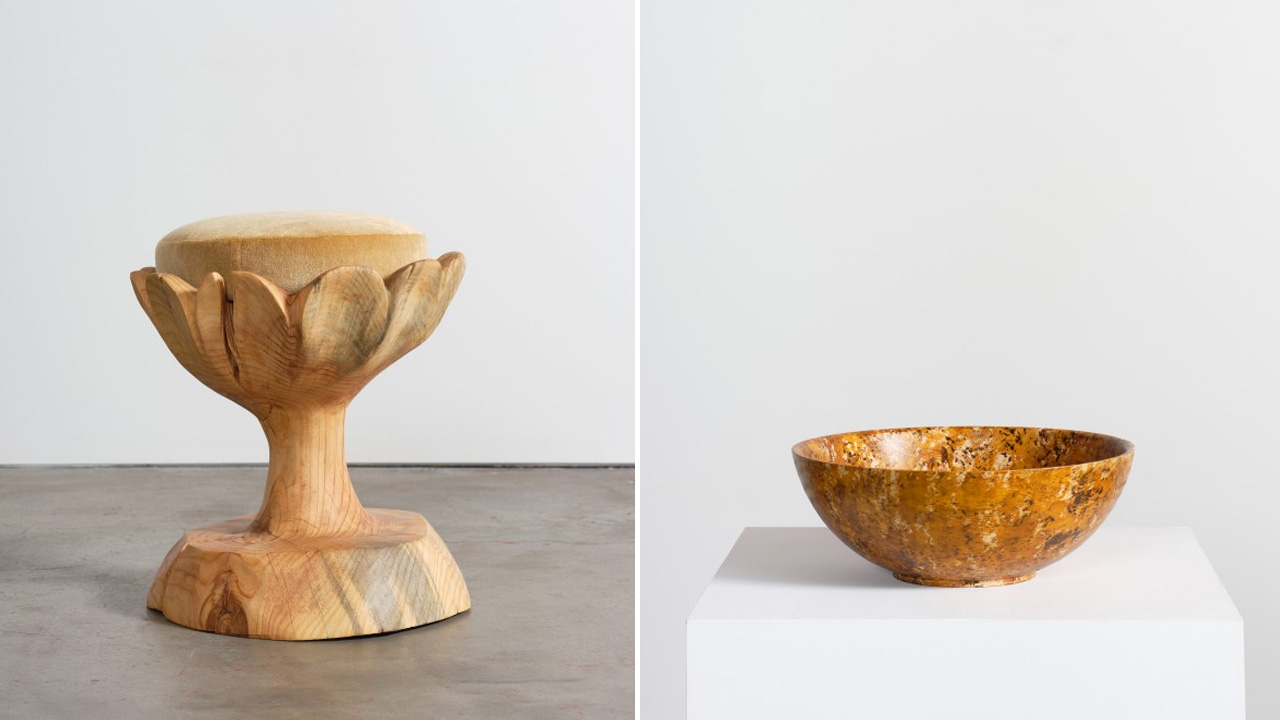 From the Upper Valley in the Foothills, Marta Exhibition bowl and stool