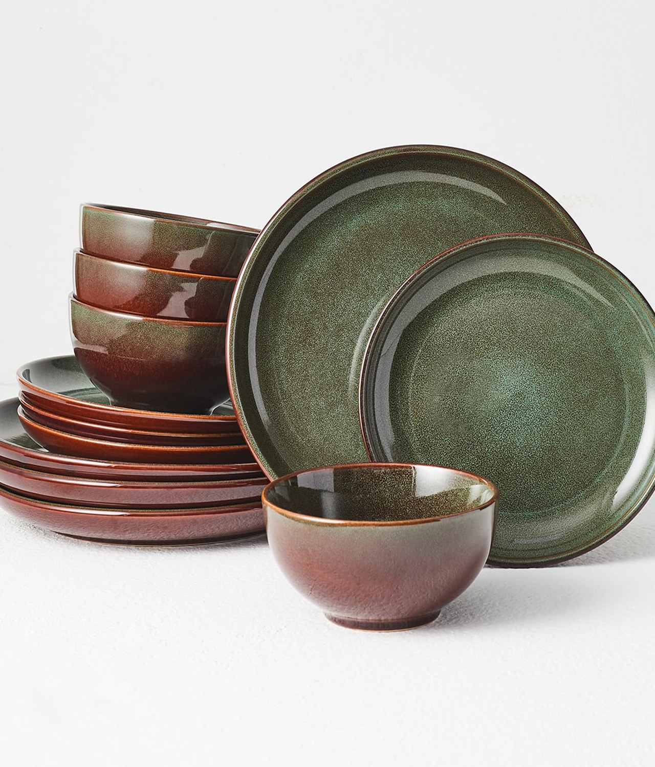 The dreamlike hues of the dinnerware look different everytime you look