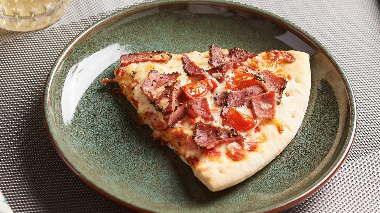 You can put any food item in the glazed plate