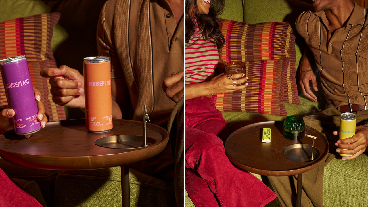 Roach clip side table