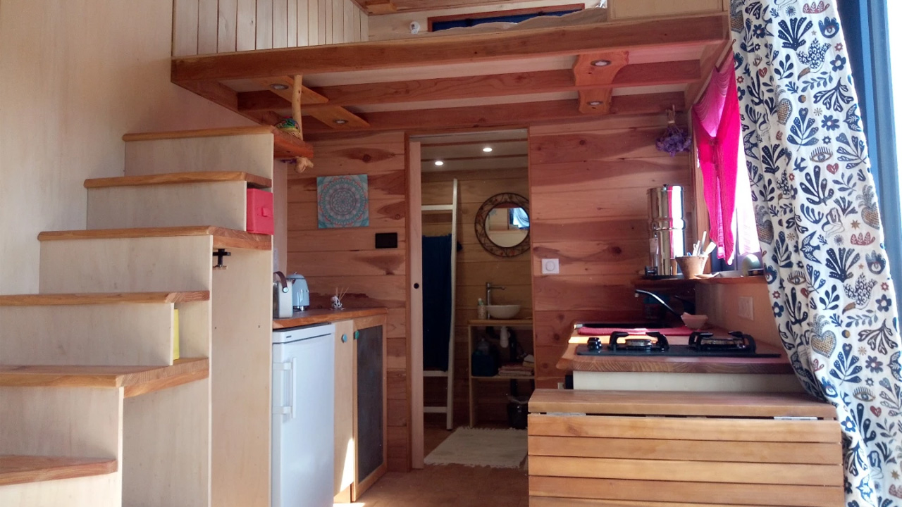 Tiny Birdy Tiny House kitchen