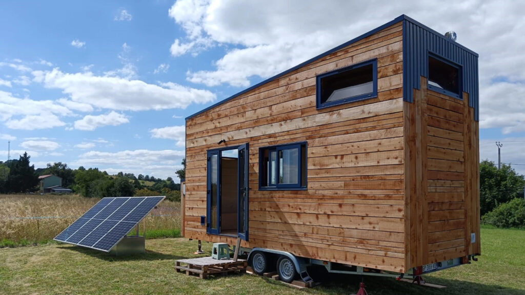 Off-Grid French Tiny House Lets Retired Owner Travel Across Europe Tiny Birdy Tiny House
