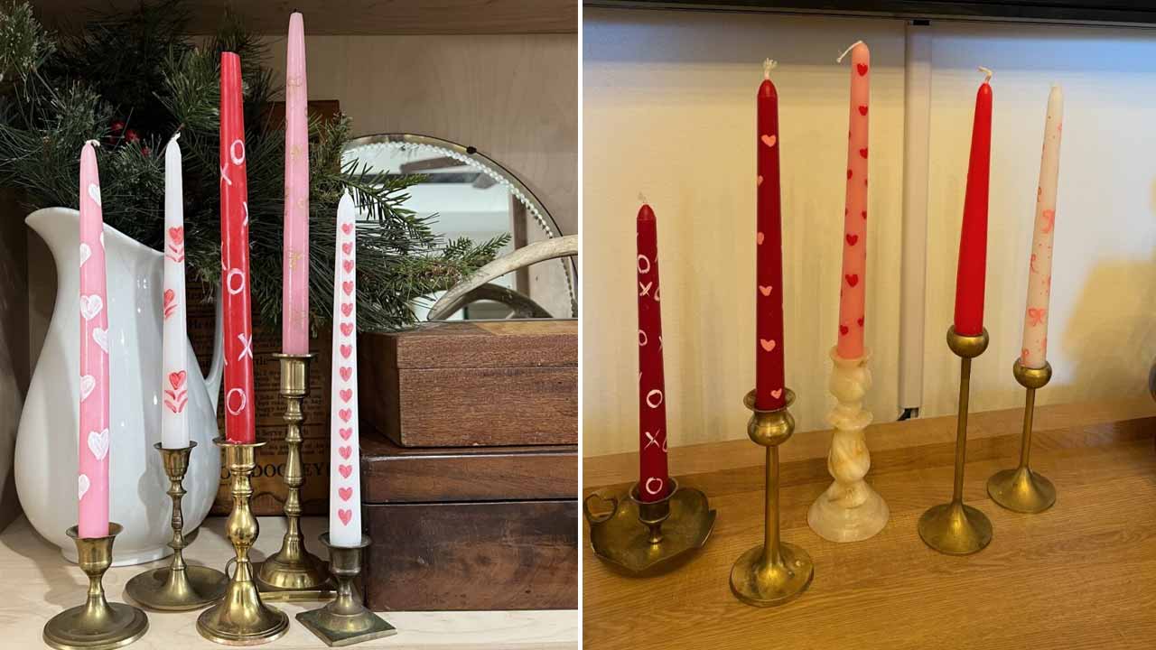 valentines day-DIY-candle