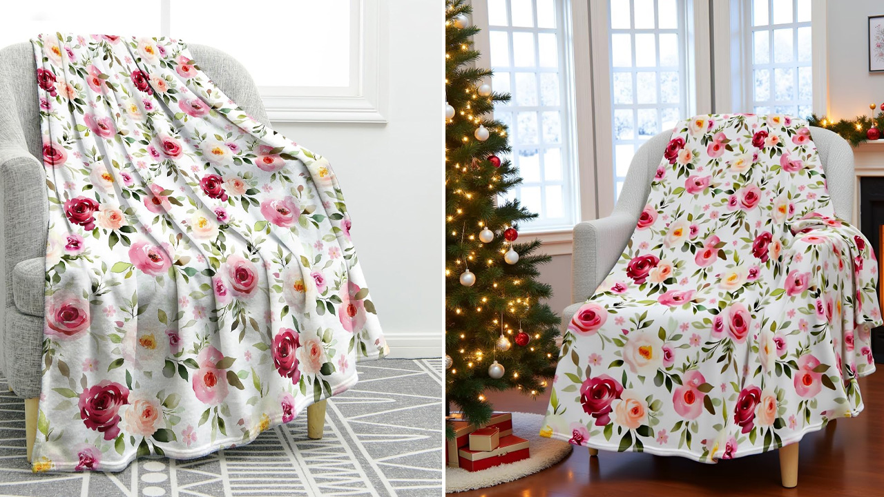Rose Flowers Blanket