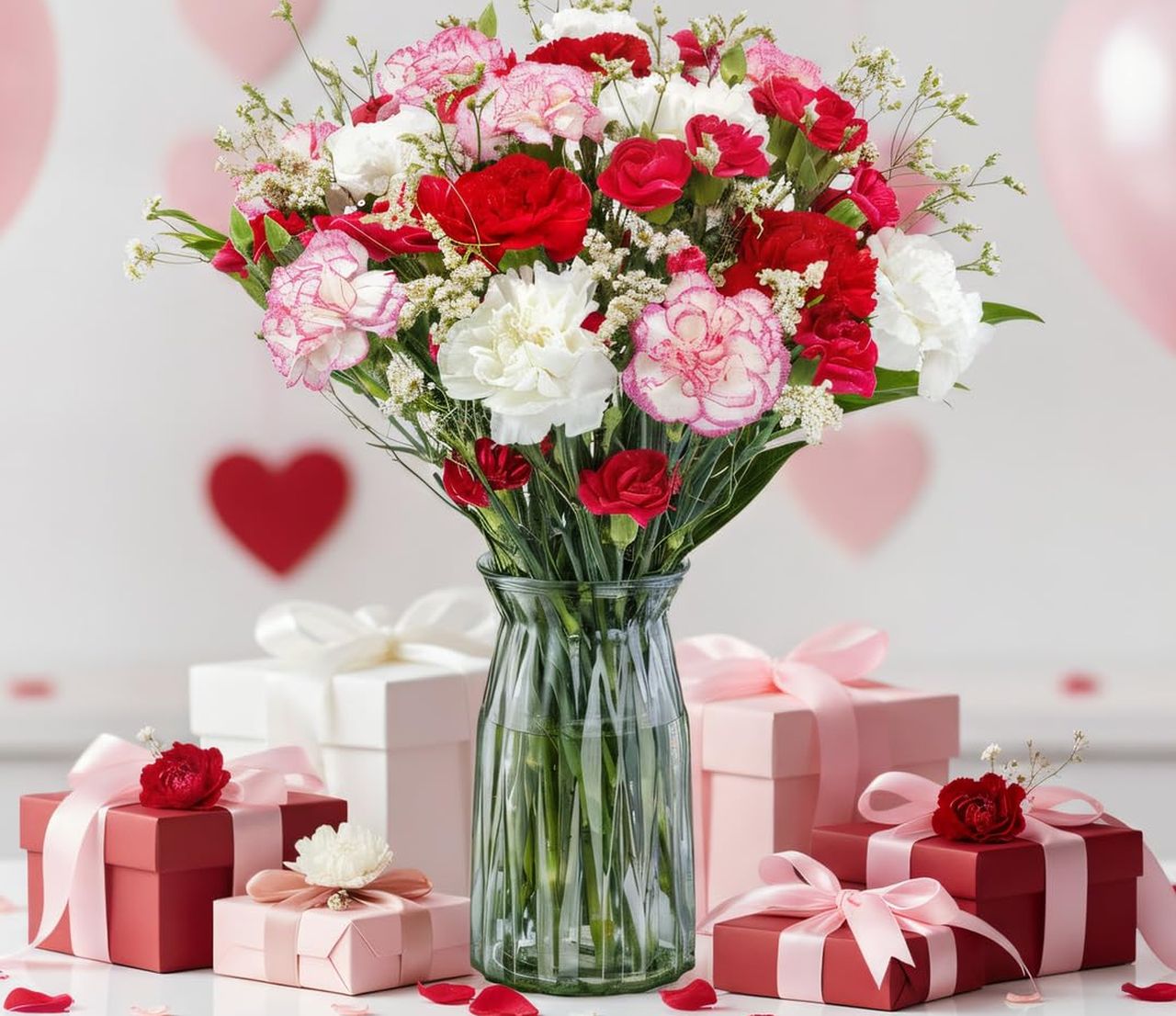 25 Stem Seasonal Carnations