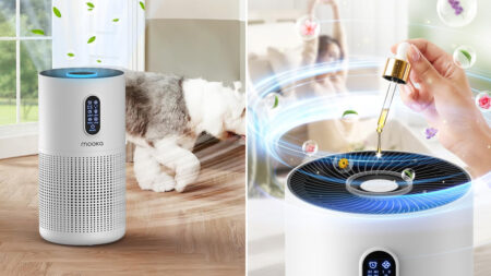 MOOKA Pet Air Purifier is Made From 50 Percent Recycled Material, Includes Built-In Aromatherapy Function Air purifier