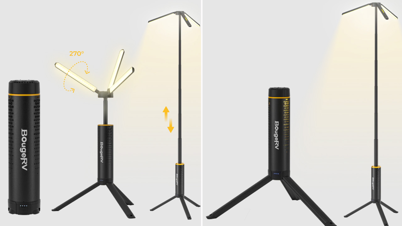 All-in-One BougeRV T1 Portable Light is Reliable Lighting Solution