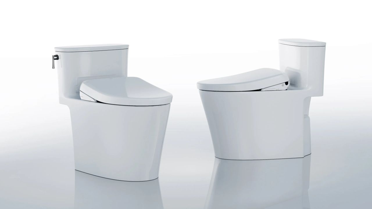 Aurora Washlet + S7A One-Piece Bidet Toilet_3