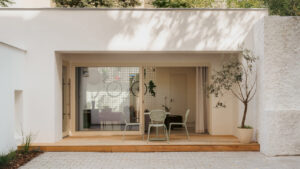 BekArch Studio Turns Neglected Bakery Into Stunning Residential Apartment With Skylight Roof BekArch Reimagines Neglected Bakery Shop as 58-Square-Meter Spacious Residential Apartment