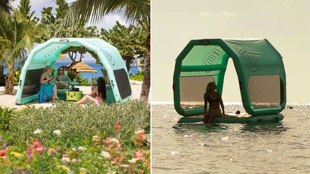 Bote Launches Backpack-Sized Inflatable Hangout Shade