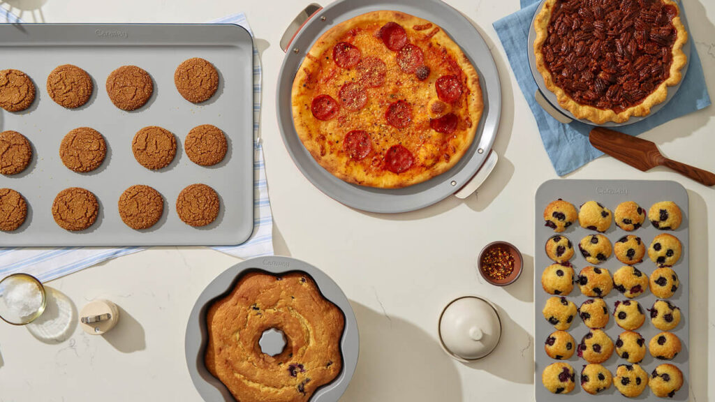 Caraway 5-Piece Bakeware+ Collection With Non-Toxic Ceramic Coating Offers Healthy Baking Caraway Rolls out Latest Edition of 5-piece Bakeware+ Set With non-Toxic Ceramic Coating for Healthy Baking