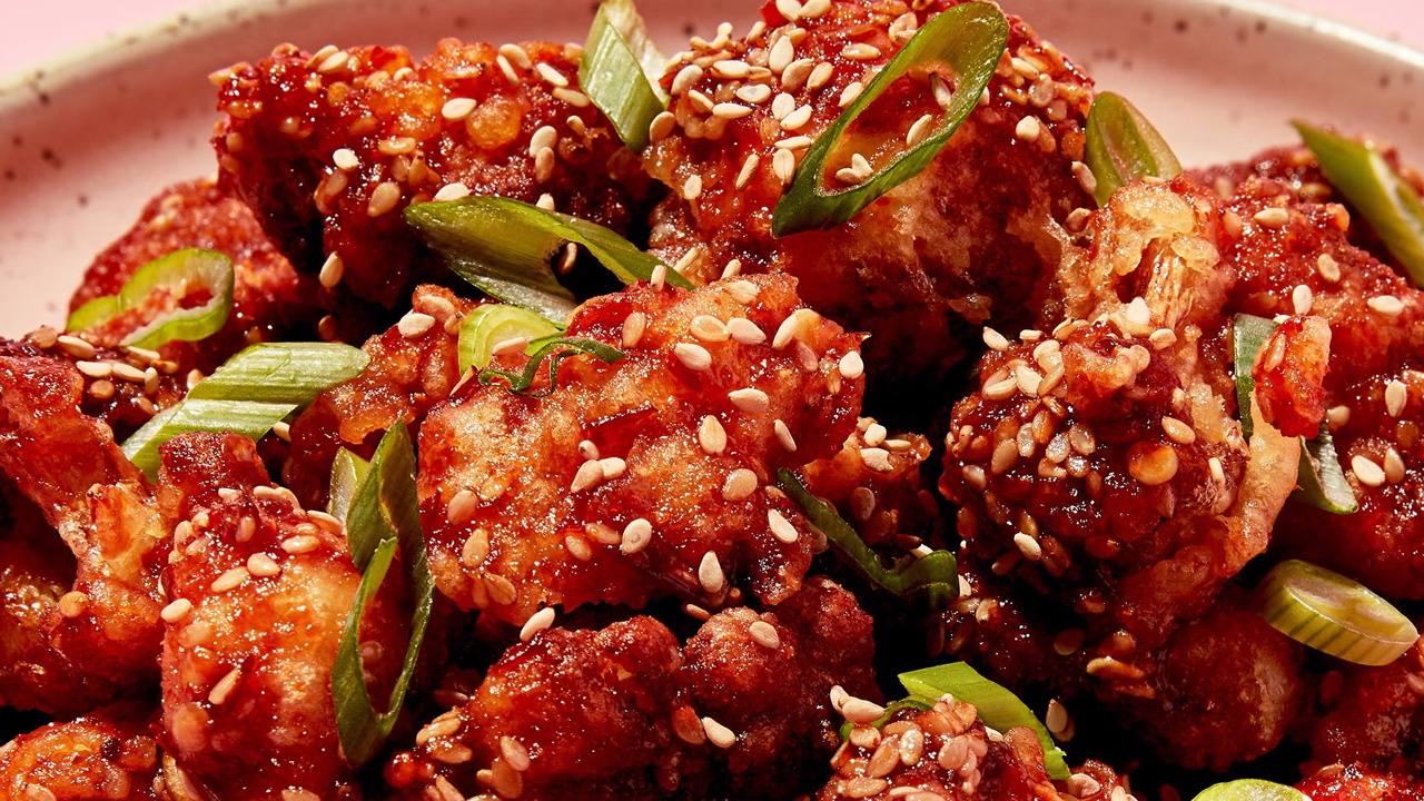 Chili Garlic Fried Cauliflower