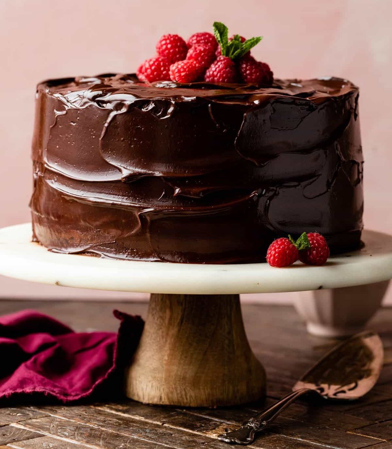 Chocolate Raspberry Cake