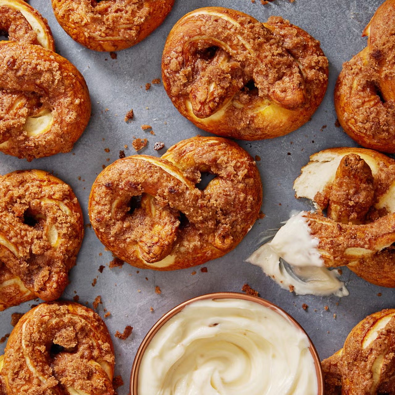 Cinnamon Crunch Soft Pretzels