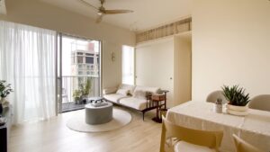 Hong Kong Man Redesigns His Apartment With European Arches and Wabi-Sabi City Viel Apartment Hong Kong - Desmond Wong_11