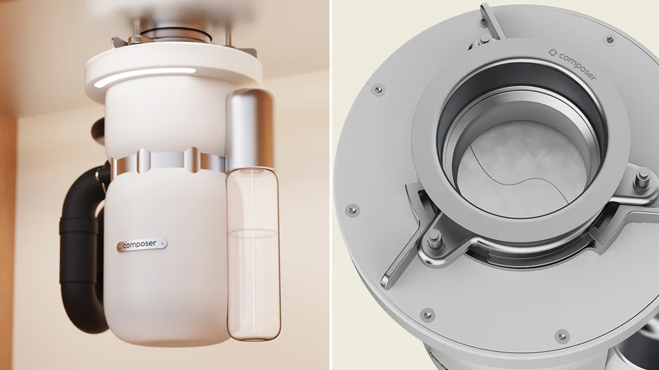 Composer One Modern In-Sink Disposal System