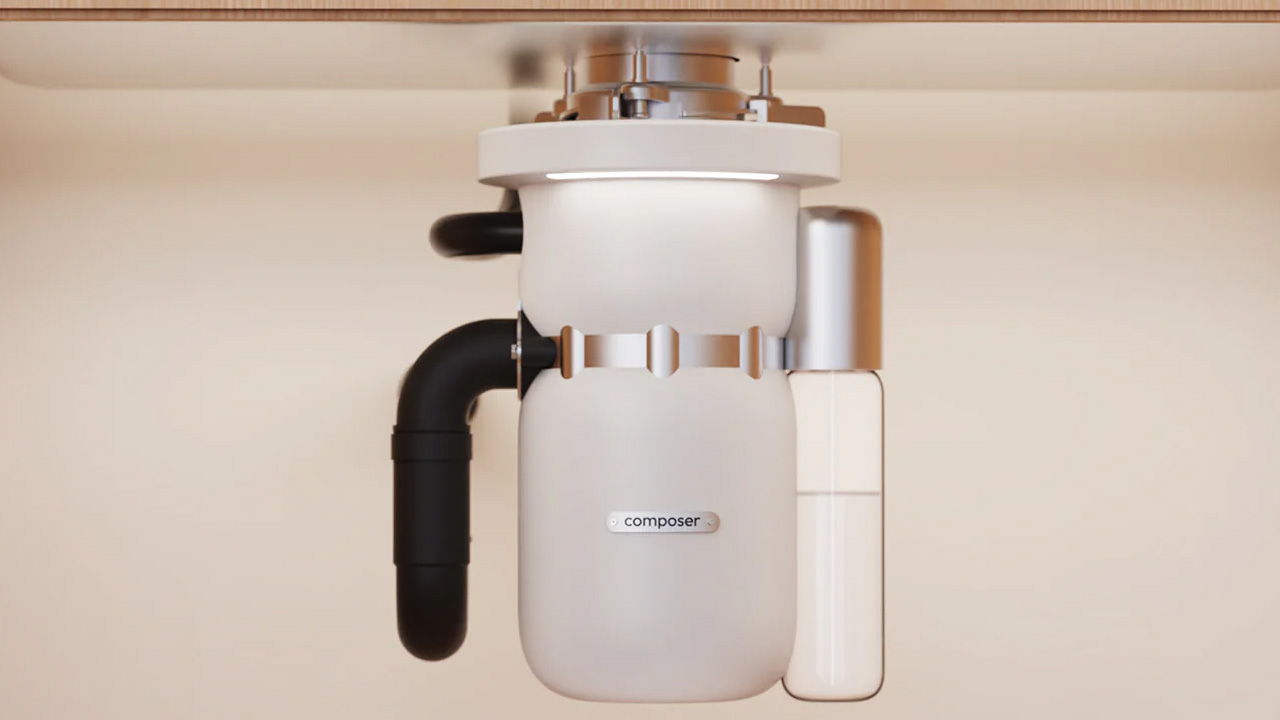 Composer One With Intuitive Design Disposes Food Waste Without Clogging Your Sink