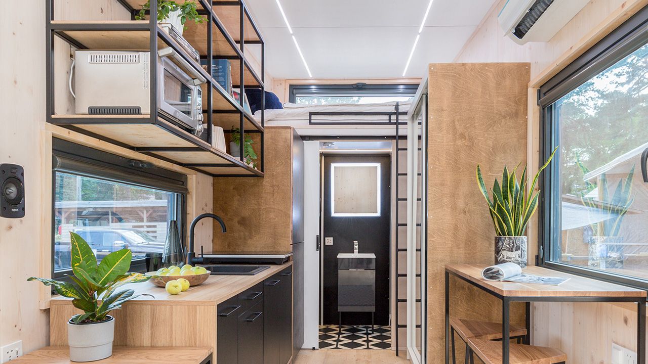 Dark Vader Tiny House - interior 1