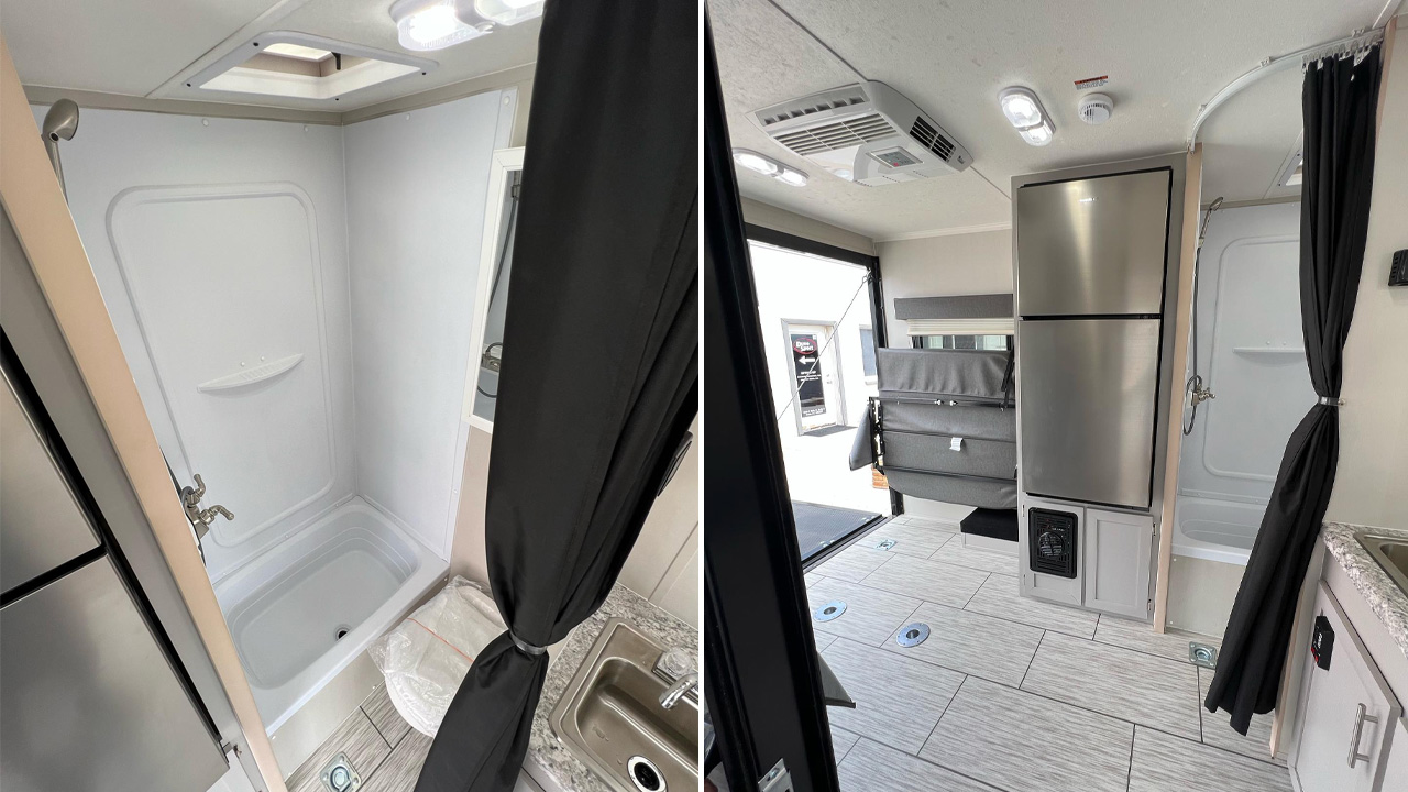 Dune Sport 10-Foot Mini Toy Hauler Comes With Bathroom