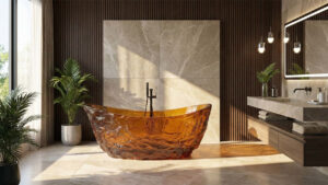 Empava Brings Sculptural Resin Bathtub to KBIS 2026 Empava Releases Latest Bath Collection at KBIS 2026