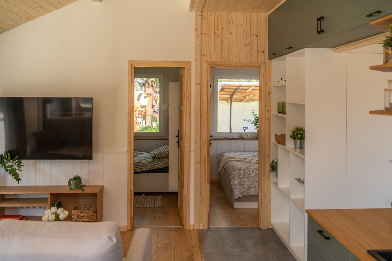 Evergreen Tiny House_Living area