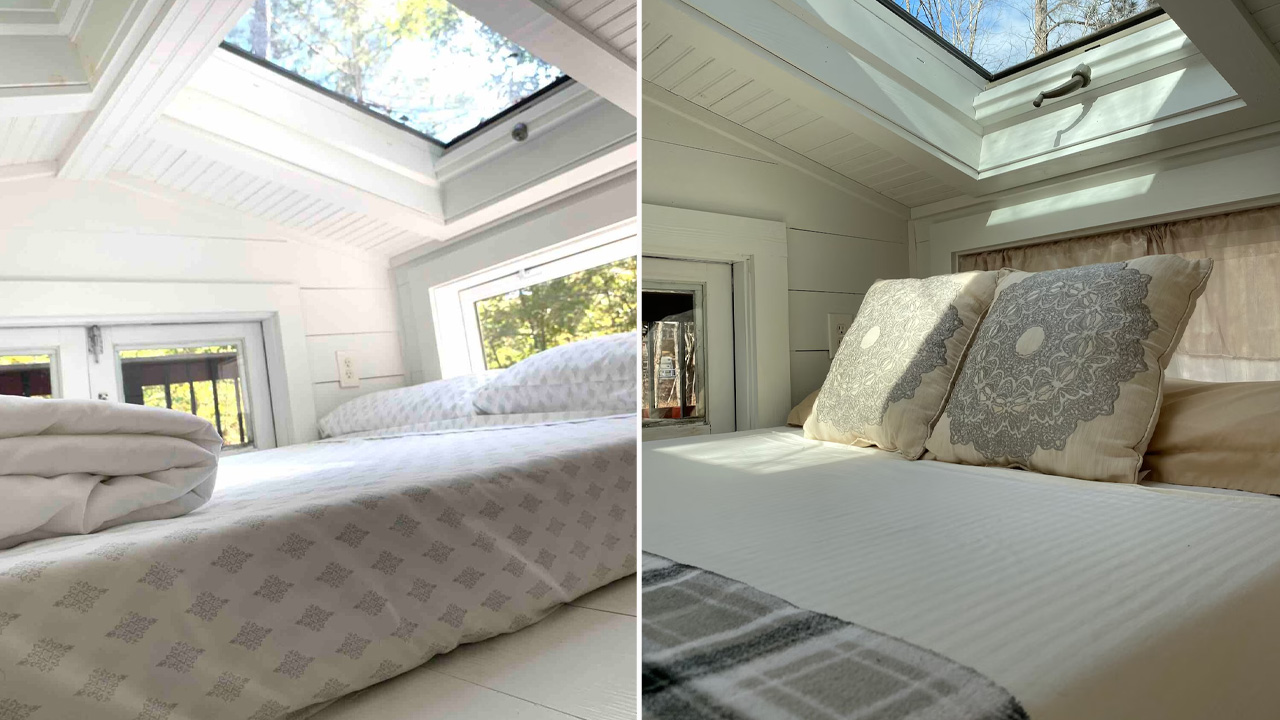 Firehouse Tiny House in Eatonton_bedroom