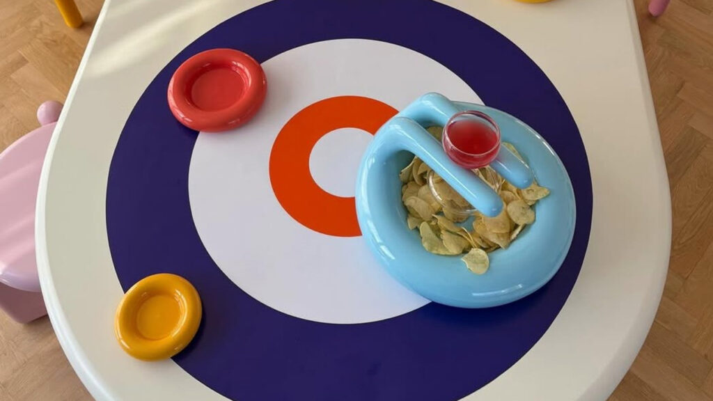 Gustaf Westman Unveils Curling Bowl, Designed to Mimic Silhouette of Curling Stone