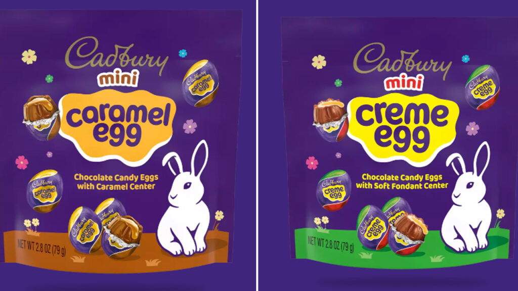 Hershey’s Rolls out new Seasonal Version of Mini Cadbury Eggs in Shareable Easter Packaging