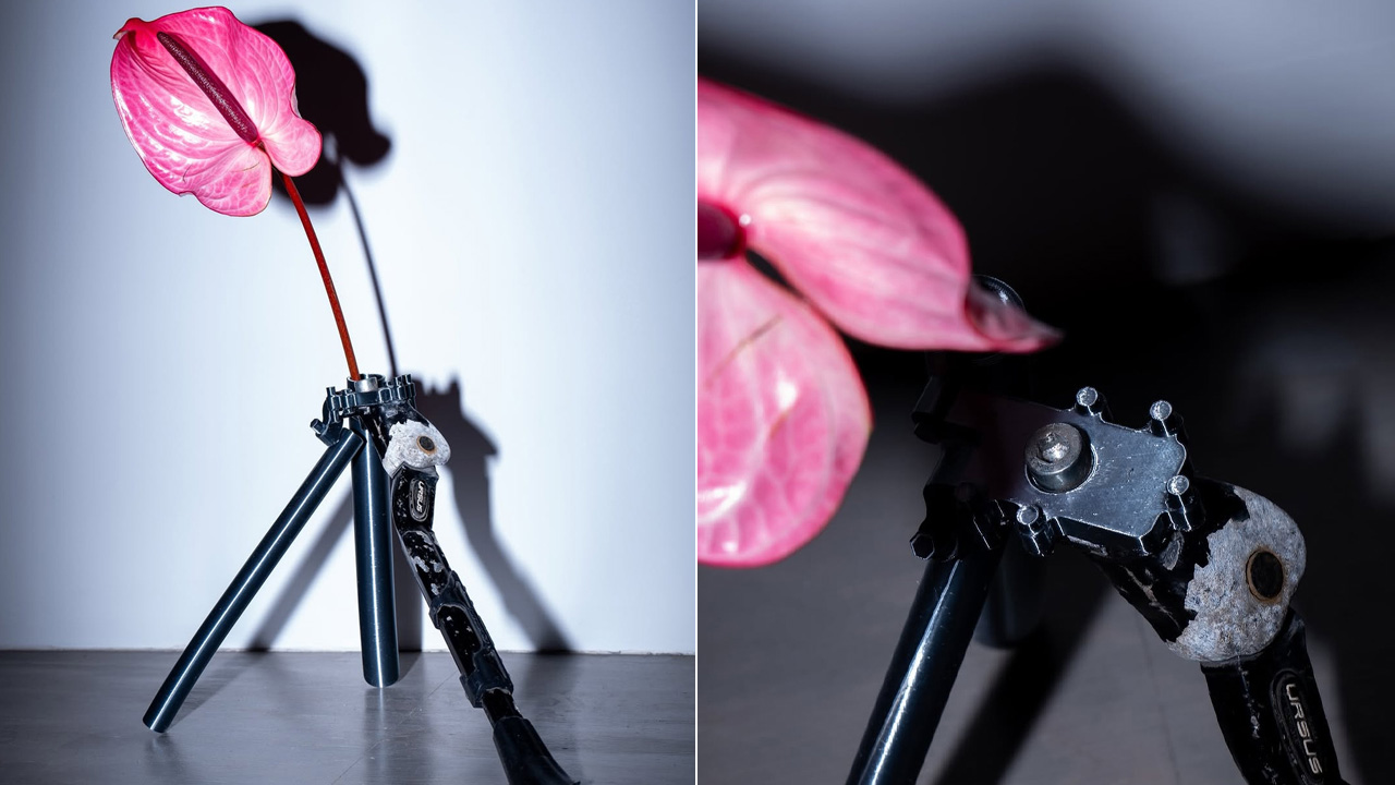 Industrial Designer Mal Yu Turns Bicycle Into Flower Vases
