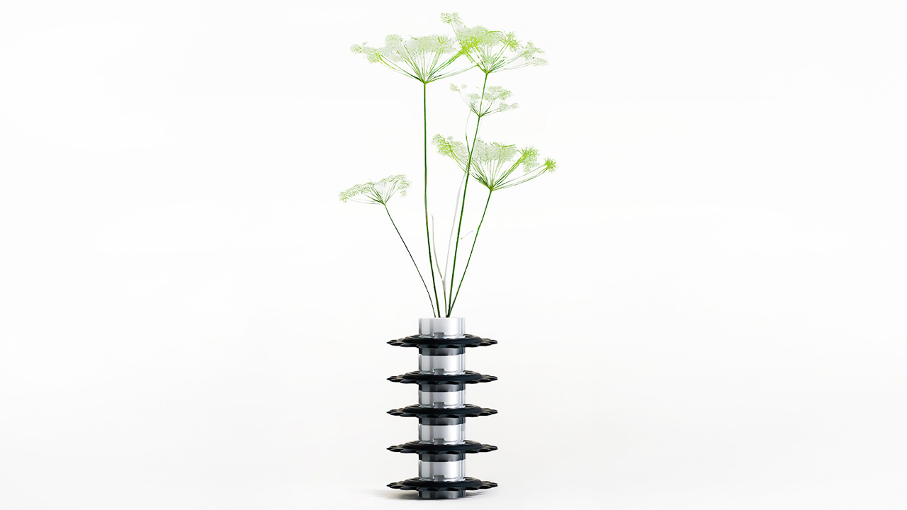 Industrial Designer Mal Yu Turns Bicycle Into Flower Vases