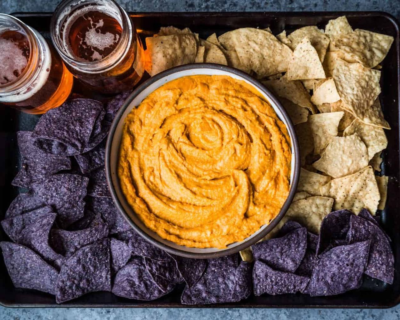 Instant Pot Cheesy Buffalo Cauliflower Dip