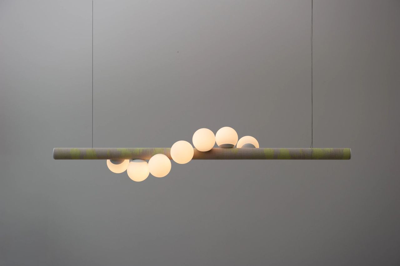KNIT Lighting Series by Hollis+Morris and BYBORRE at IDS Toronto