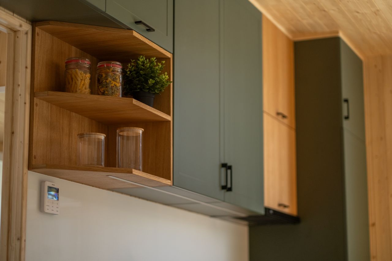 Kitchen of Evergreen Tiny House_2