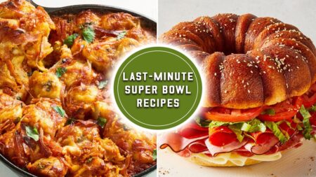 Last minute Super Bowl Recipes