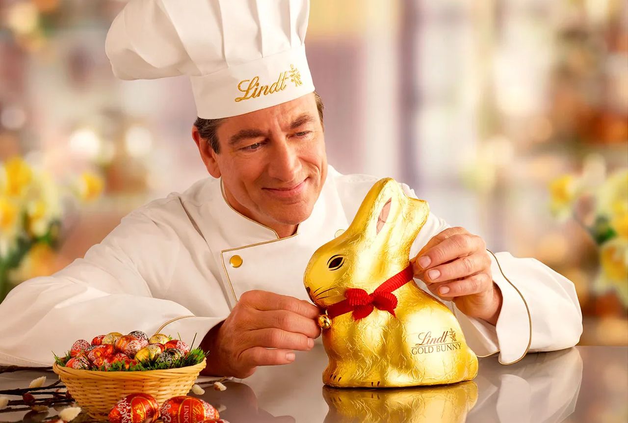 Lindt Gold Bunny Crispy Biscuit Milk Chocolate Easter Egg