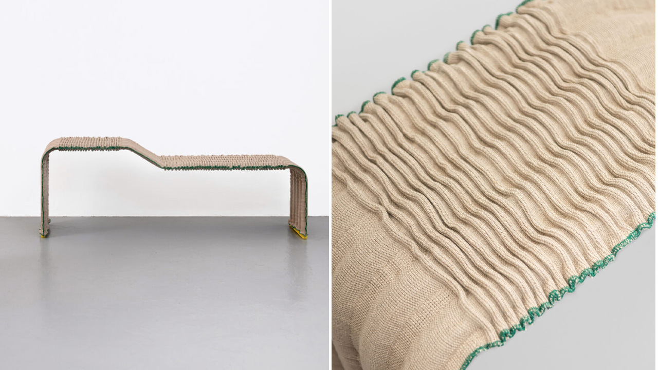 LinumTube Seating Furniture is Made From Flax Fibers and Steel Frame