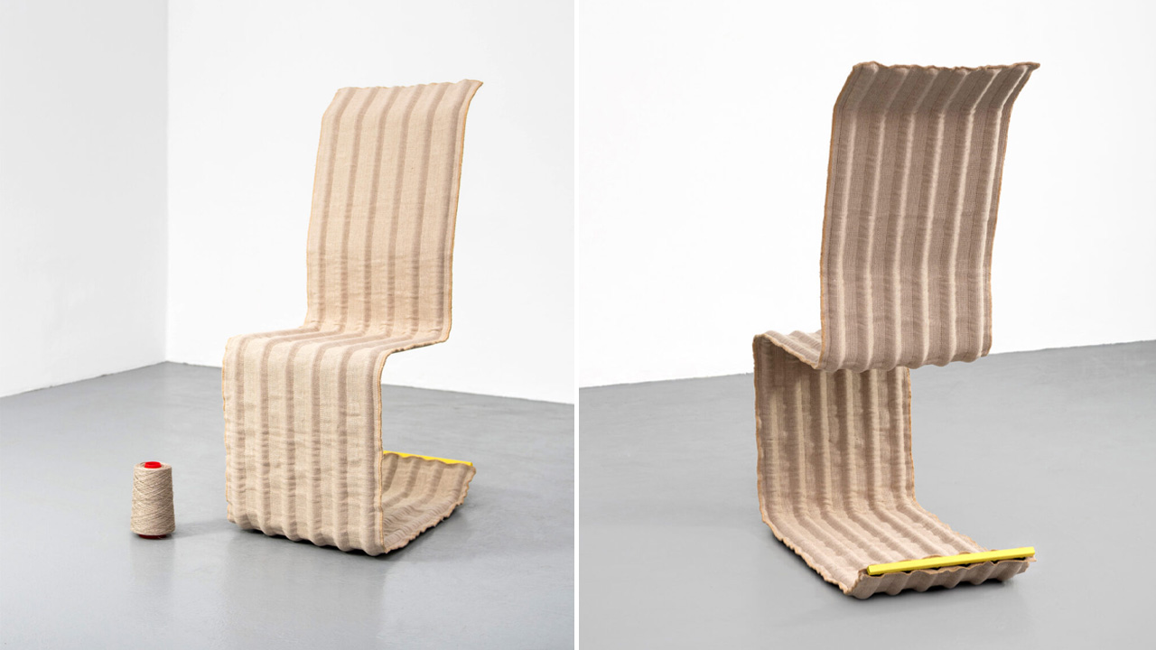 LinumTube Seating Furniture is Made From Flax Fibers and Steel Frame