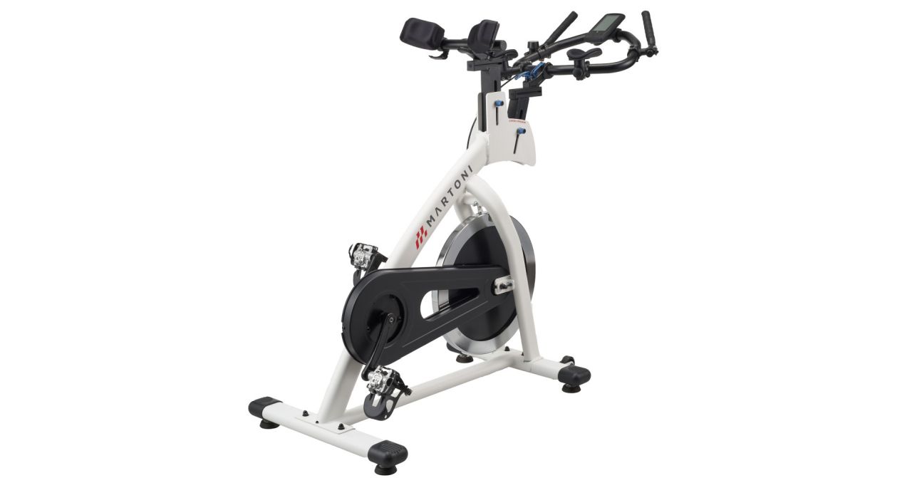 Martoni Cardio Speeder Features Seatless forward-leaning riding position for full-body workout