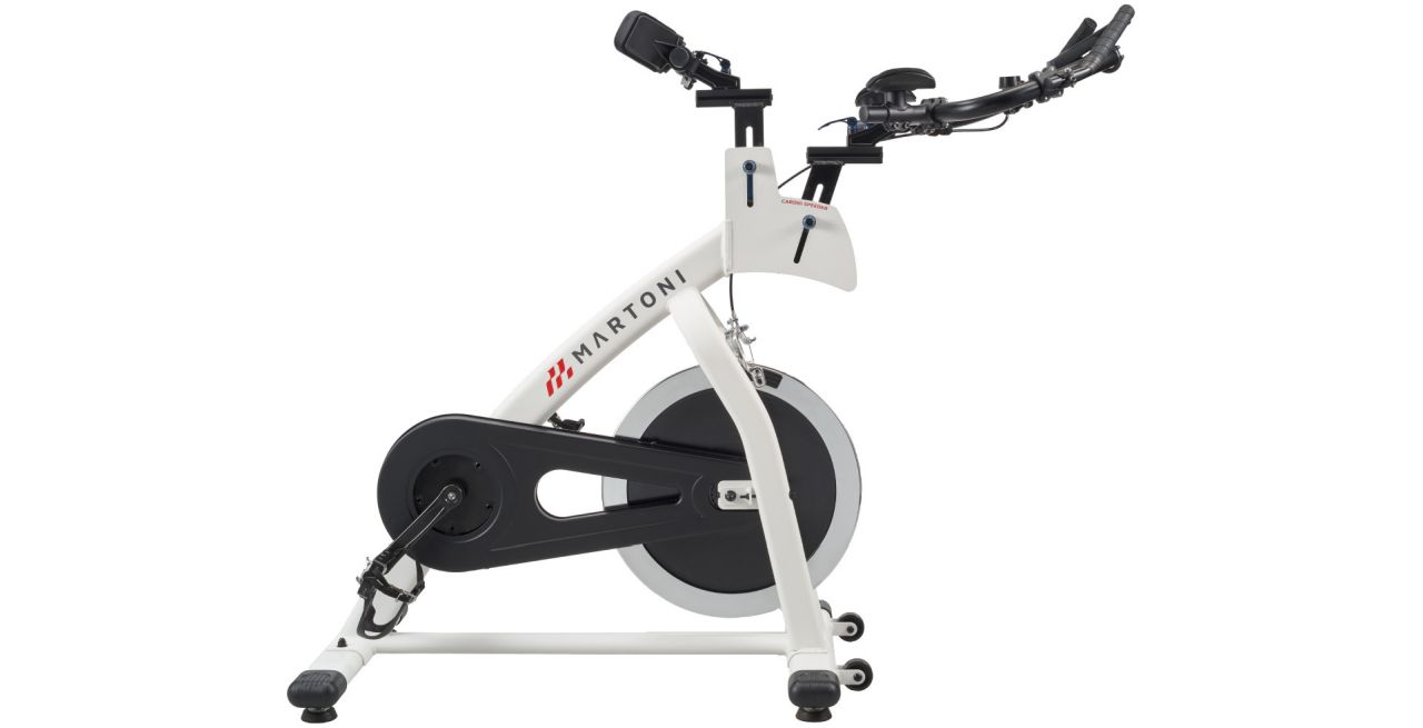 Martoni Cardio Speeder Features Seatless forward-leaning riding position for full-body workout